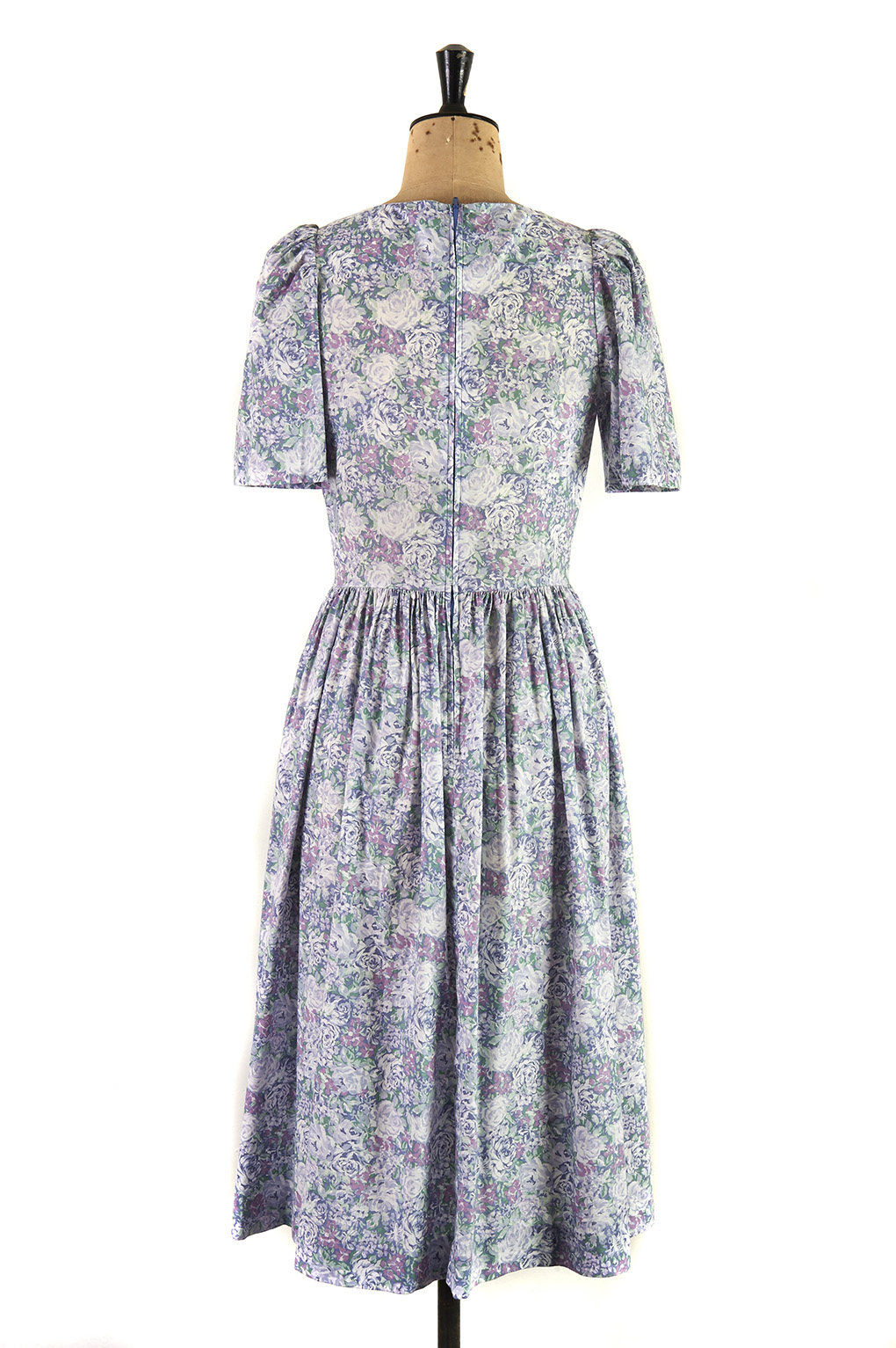 Blue Ditsy Flower Dress by Laura Ashley | Size 10 - Margot & Hesse